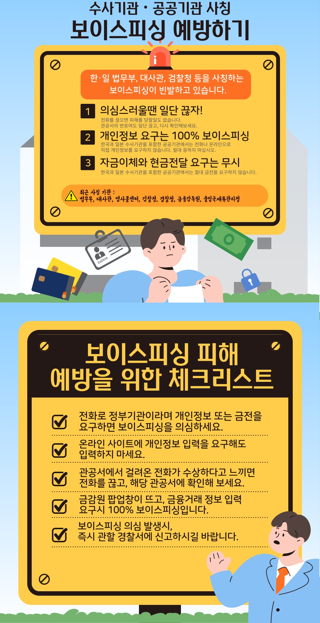 대사관·총영사관 사칭 보이스피싱 예방 관련 공지