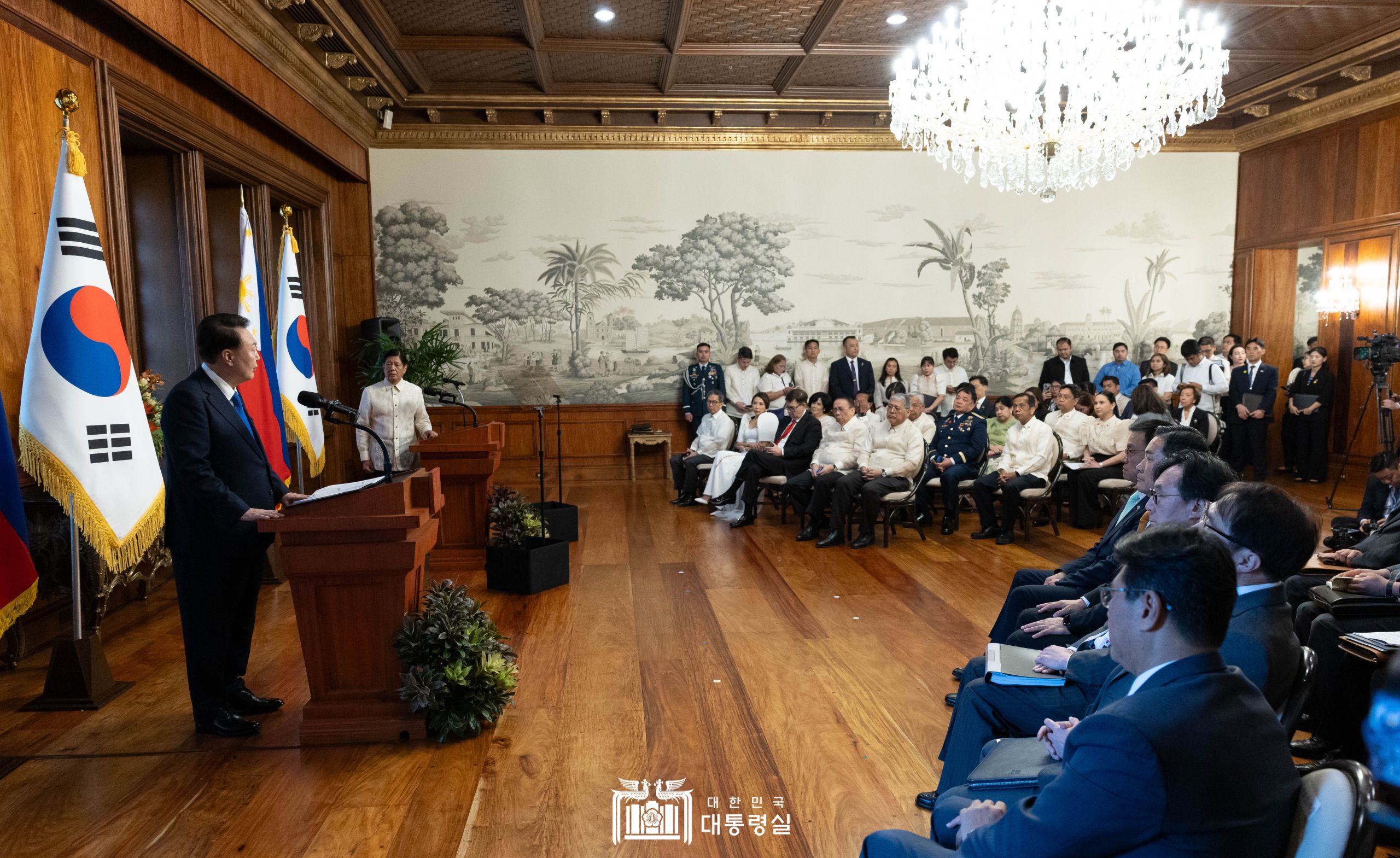 한-필리핀 공동언론발표 윤석열 대통령 발표문